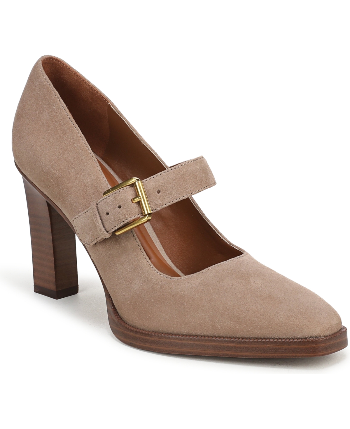 Franco Sarto Women’s Shalina Square Toe Mary Jane Shoes – Truffle Beige Suede Franco Sarto Women’s Shalina Square Toe Mary Jane Shoes – Truffle Beige Suede