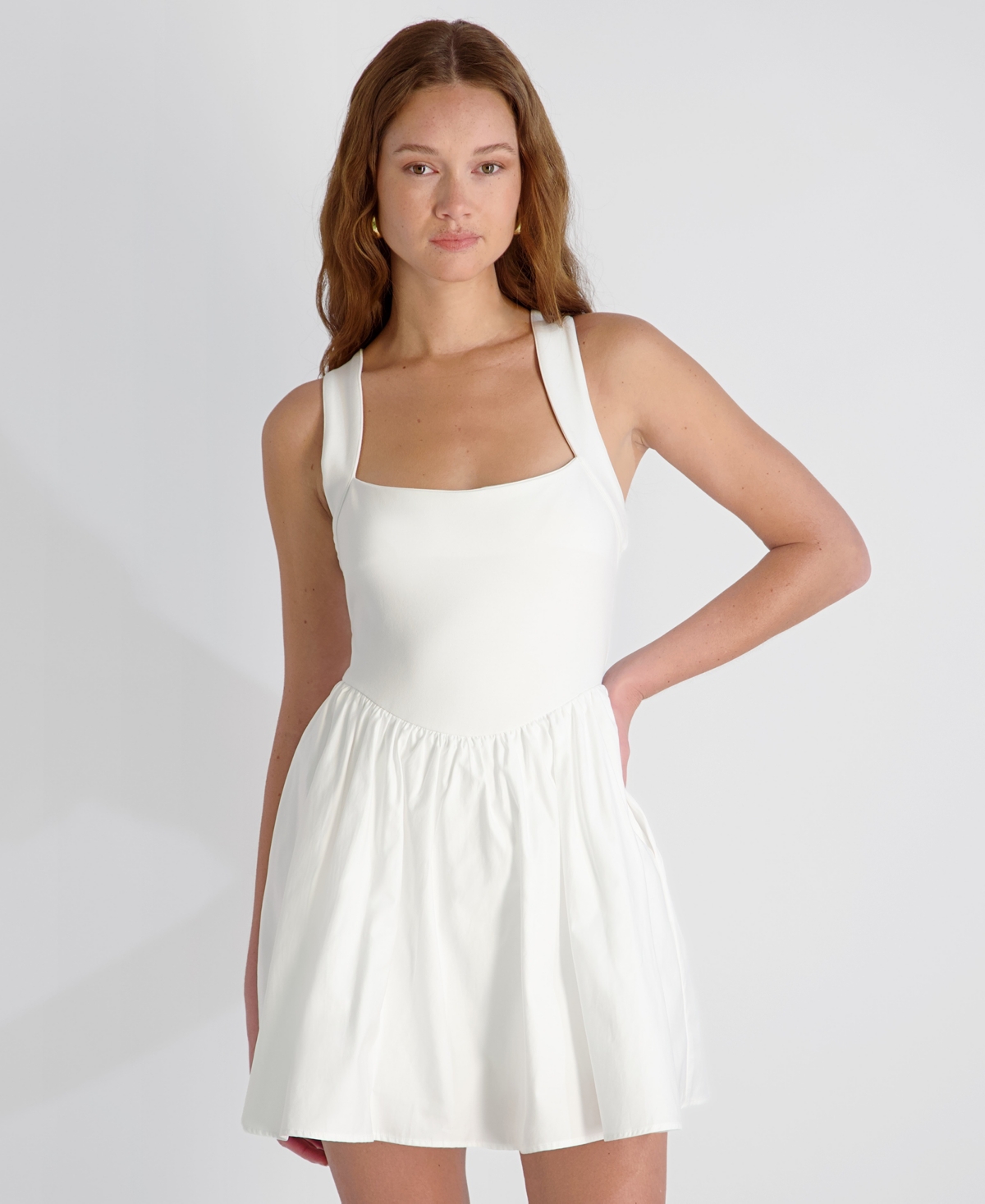 French Connection Women’s Cleo Halter Sleeveless Mini Dress – 10-Summer White French Connection Women’s Cleo Halter Sleeveless Mini Dress – 10-Summer White