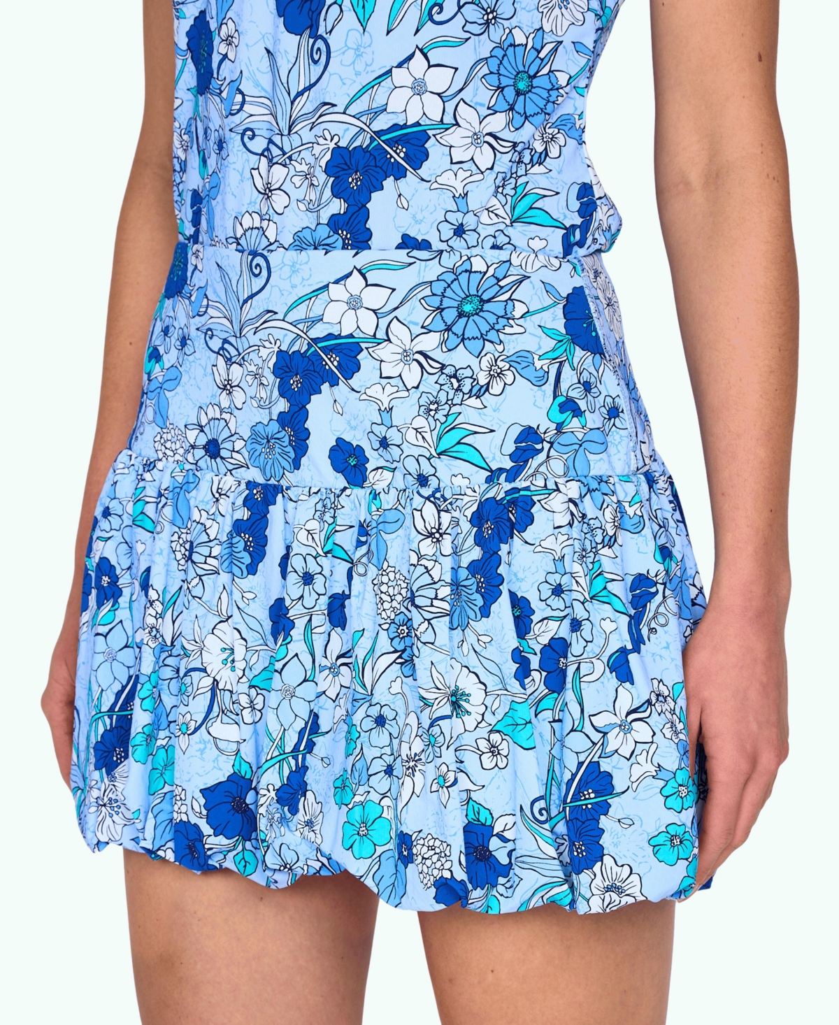 G Lifestyle Clothing Women’s Bubble Mini A-Line Skirt – Bt. Peri fleur G Lifestyle Clothing Women’s Bubble Mini A-Line Skirt – Bt. Peri fleur