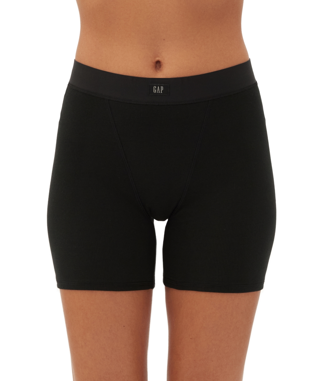 Gap GapBody Women’s Logo Comfort High-Waist Shorts GPW01070 – True Black Gap GapBody Women’s Logo Comfort High-Waist Shorts GPW01070 – True Black