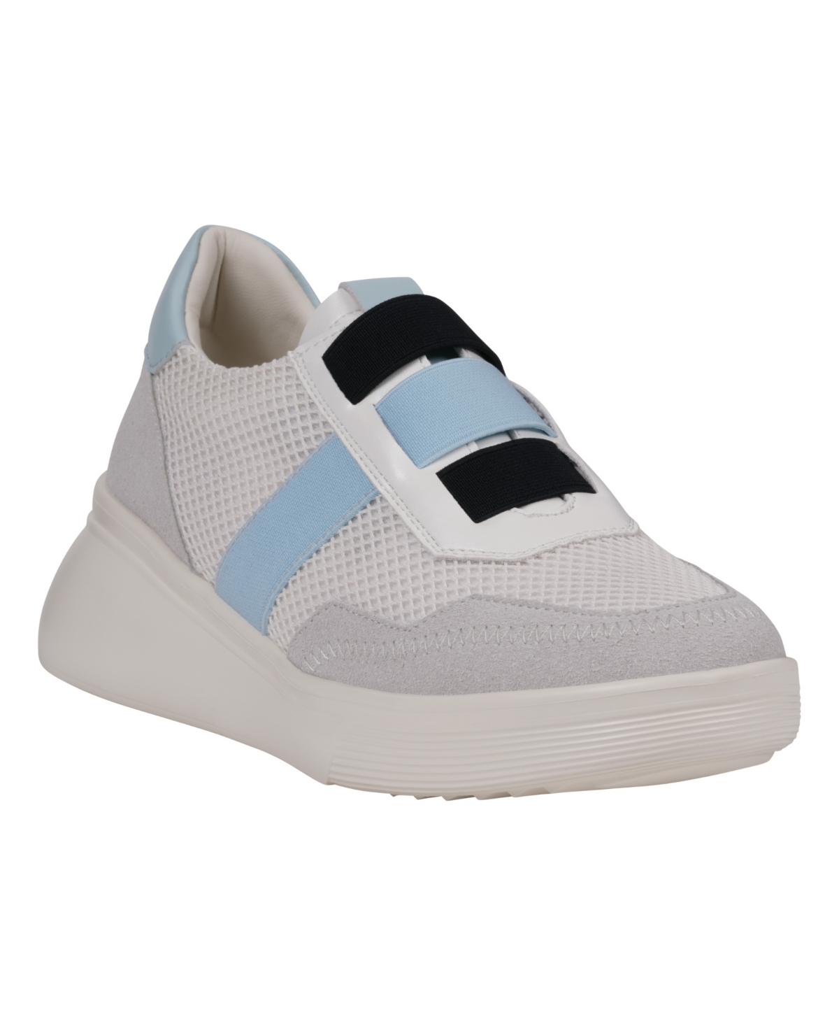 Gc Shoes Women’s Stefani Slip-On Wedge Sneakers – White Gc Shoes Women’s Stefani Slip-On Wedge Sneakers – White
