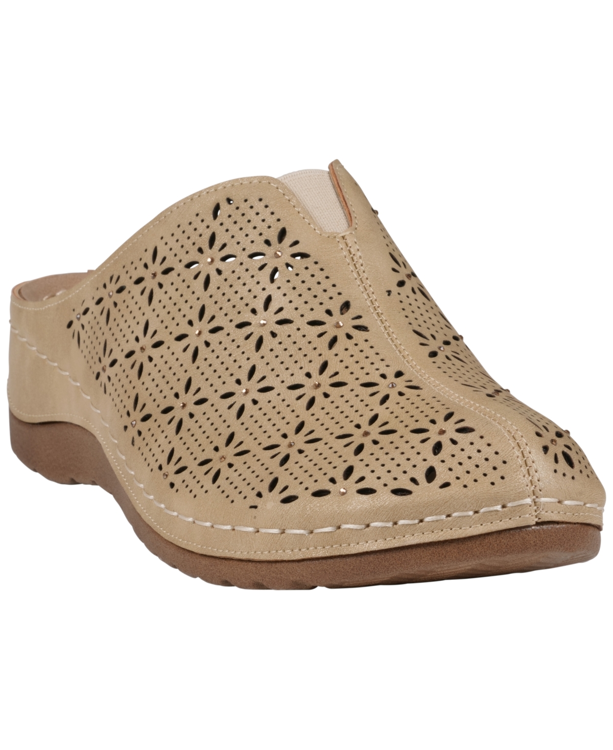 Gc Shoes Women’s Vale Wedge Mules – Beige