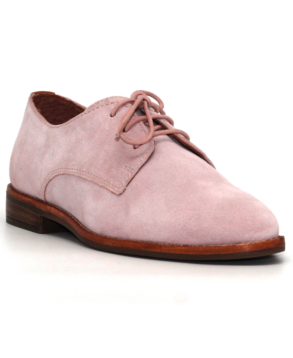 Gentle Souls Women’s Aronson Almond Toe Suede Lace-Up Oxford Shoes – Violet Suede Gentle Souls Women’s Aronson Almond Toe Suede Lace-Up Oxford Shoes – Violet Suede