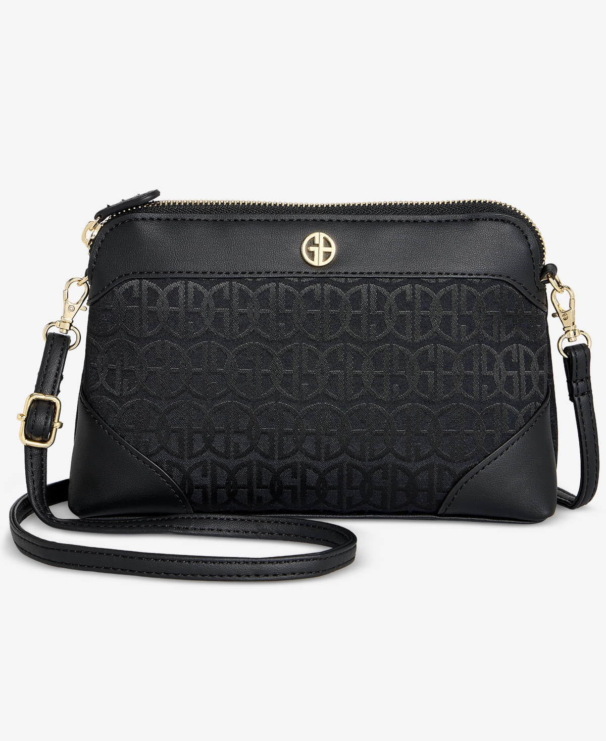 Giani Bernini Crossbody Wristlet, Exclusively at Macy’s – Black Giani Bernini Crossbody Wristlet, Exclusively at Macy’s – Black