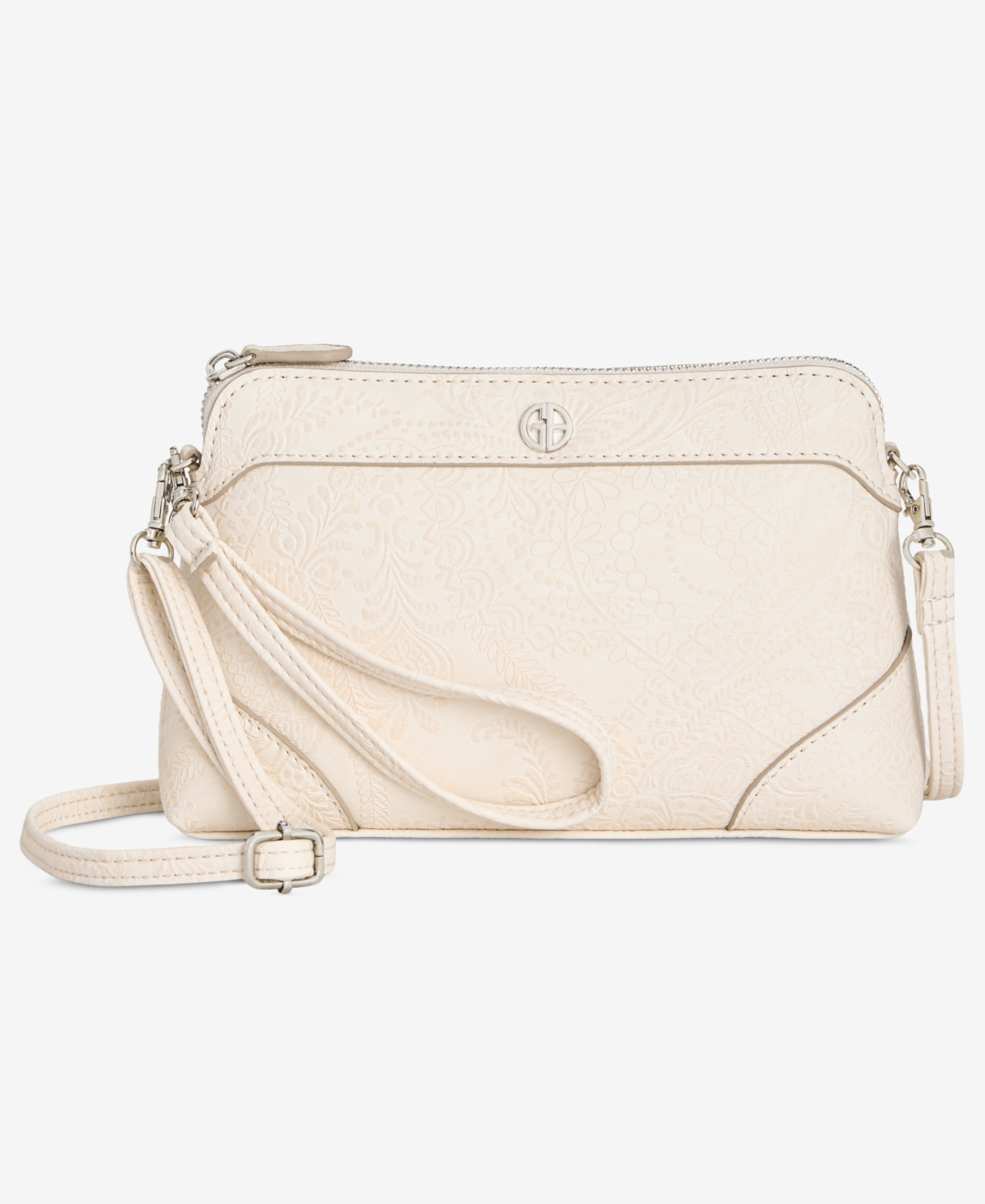 Giani Bernini Crossbody Wristlet, Exclusively at Macy’s – Bone Giani Bernini Crossbody Wristlet, Exclusively at Macy’s – Bone