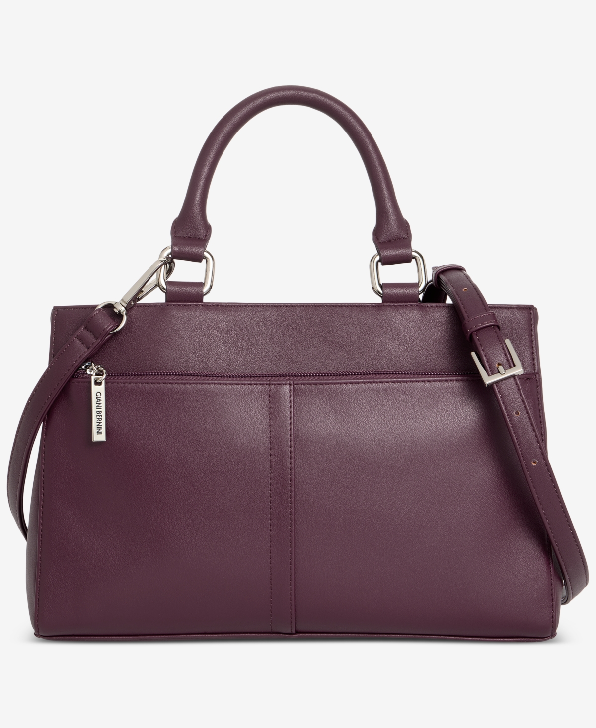 Giani Bernini Nappa Leather Front Zip Crossbody, Exclusively at Macy’s – Wine Giani Bernini Nappa Leather Front Zip Crossbody, Exclusively at Macy’s – Wine