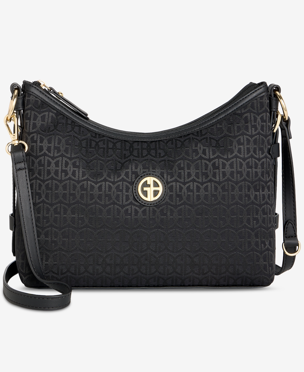 Giani Bernini Pebble Soft Medium Shoulder Bag, Exclusively at Macy’s – Black