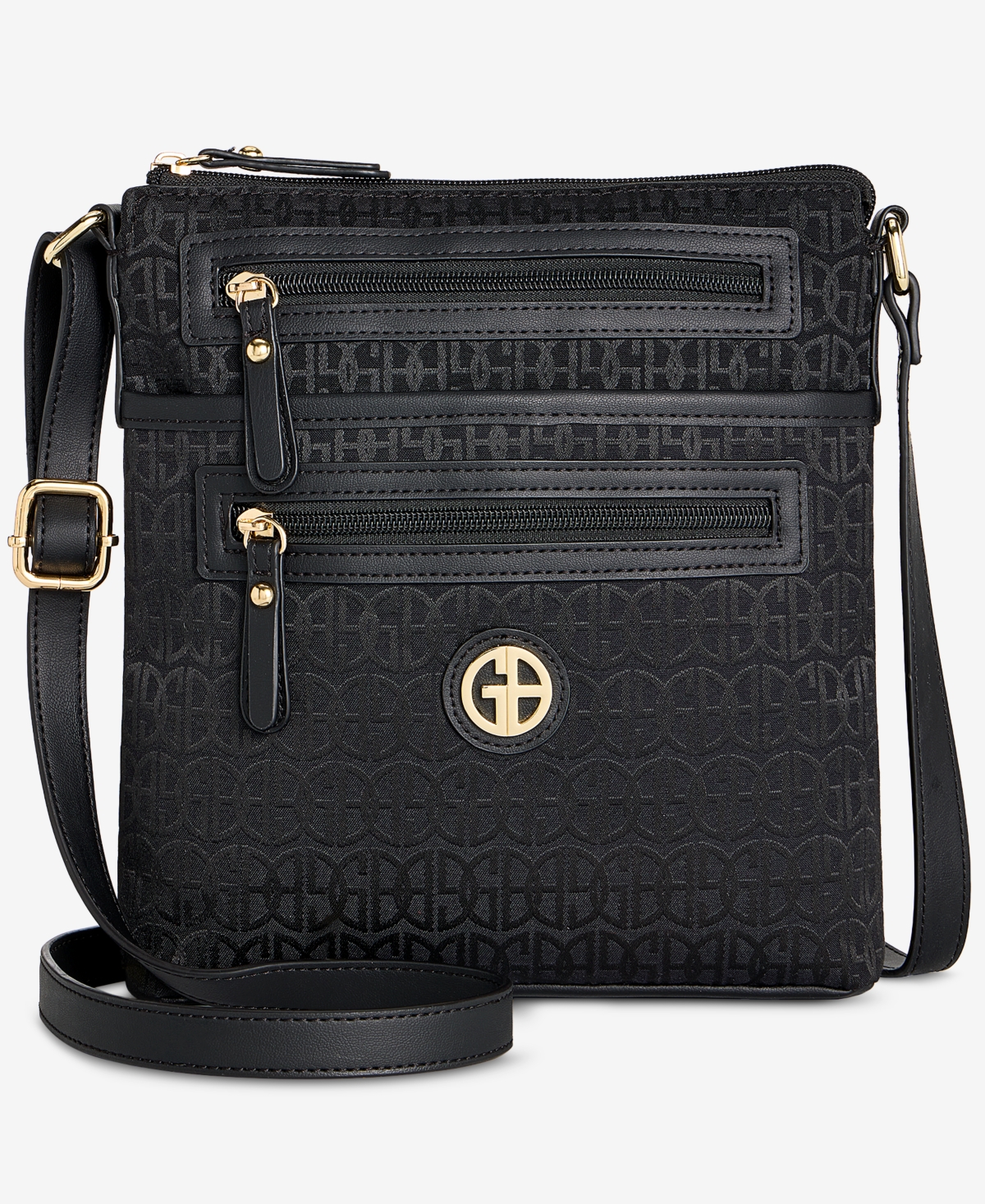 Giani Bernini Small Pebbled Crossbody, Macy’s Exclusive – Black Giani Bernini Small Pebbled Crossbody, Macy’s Exclusive – Black