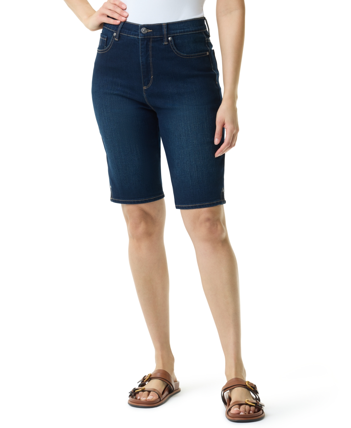 Gloria Vanderbilt Women’s Amanda Bermuda Shorts – Hewlett