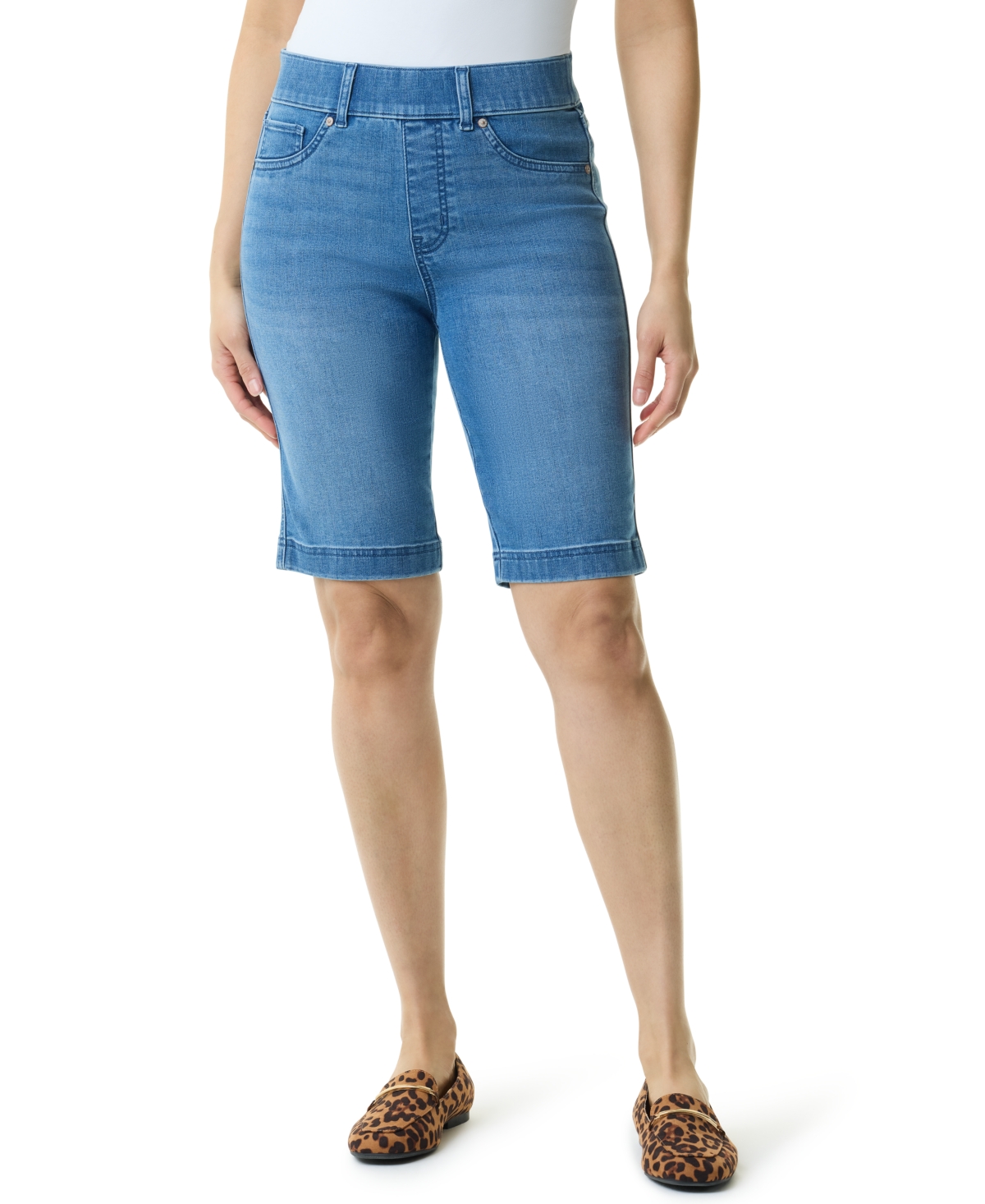 Gloria Vanderbilt Women’s High-Rise Shorts – Cleveland Gloria Vanderbilt Women’s High-Rise Shorts – Cleveland