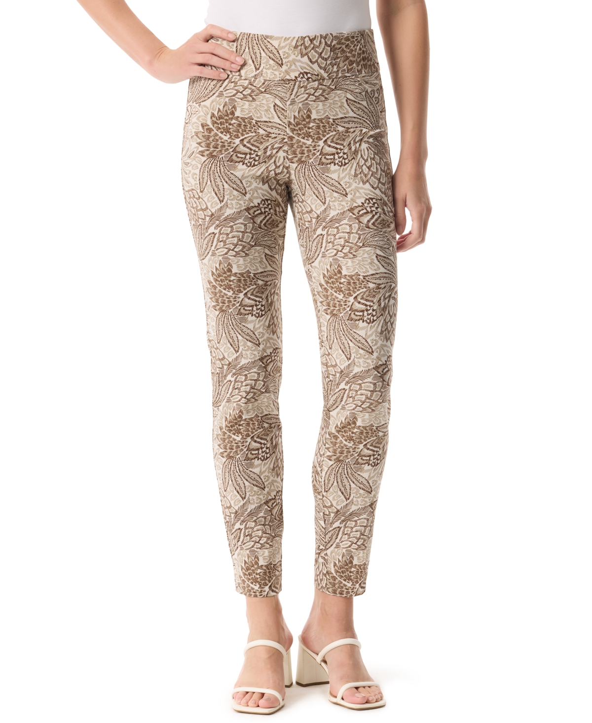 Gloria Vanderbilt Women’s Tummy-Control Pull-On Slim Trousers, in Regular, Short & Long – Stonewood Gloria Vanderbilt Women’s Tummy-Control Pull-On Slim Trousers, in Regular, Short & Long – Stonewood