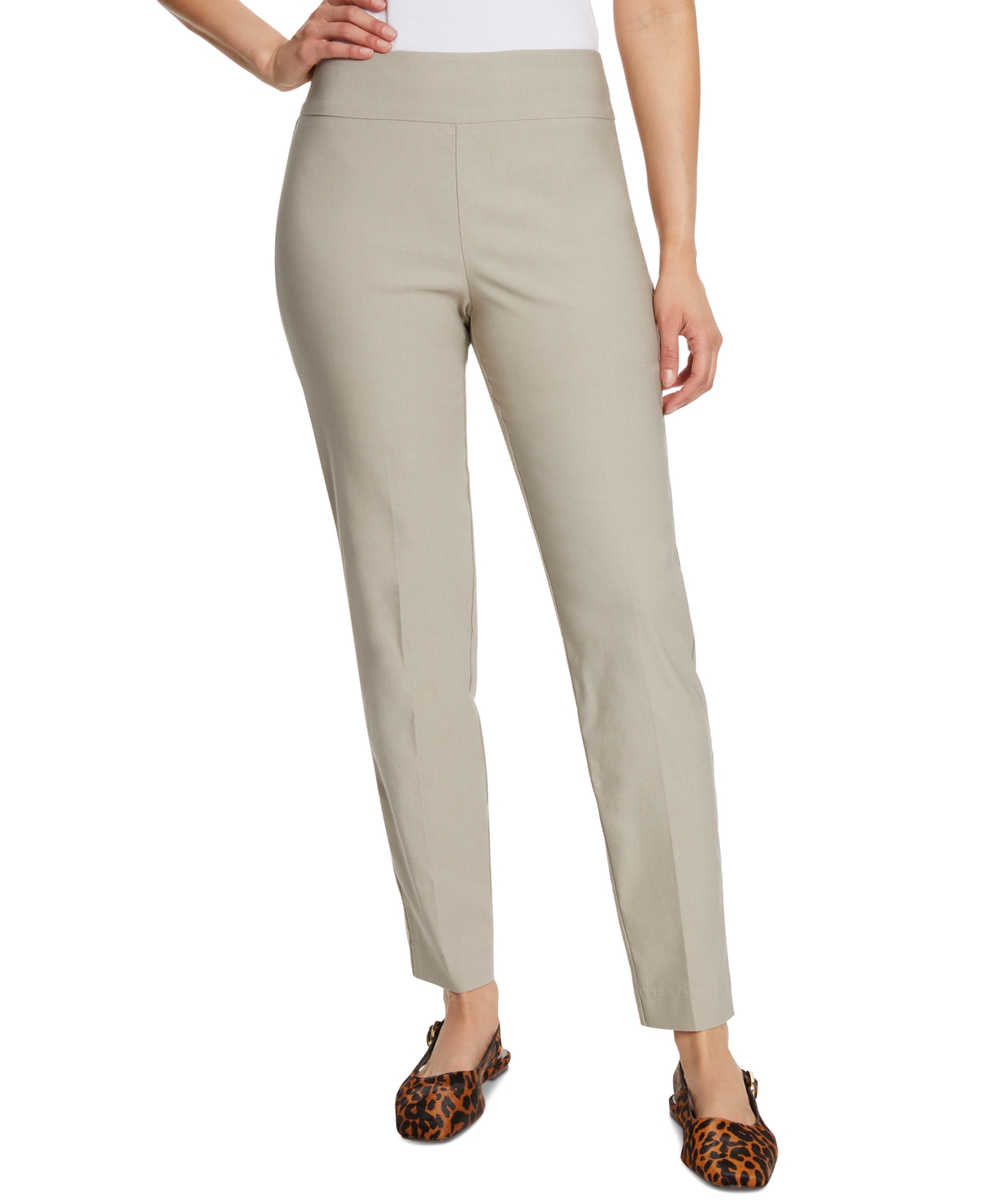 Gloria Vanderbilt Women’s Tummy-Control Pull-On Slim Trousers, in Regular, Short & Long – Warm Harvest Gloria Vanderbilt Women’s Tummy-Control Pull-On Slim Trousers, in Regular, Short & Long – Warm Harvest
