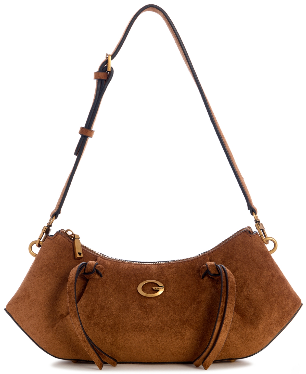 Guess Allegra Large Shoulder Handbag – Cognac Guess Allegra Large Shoulder Handbag – Cognac