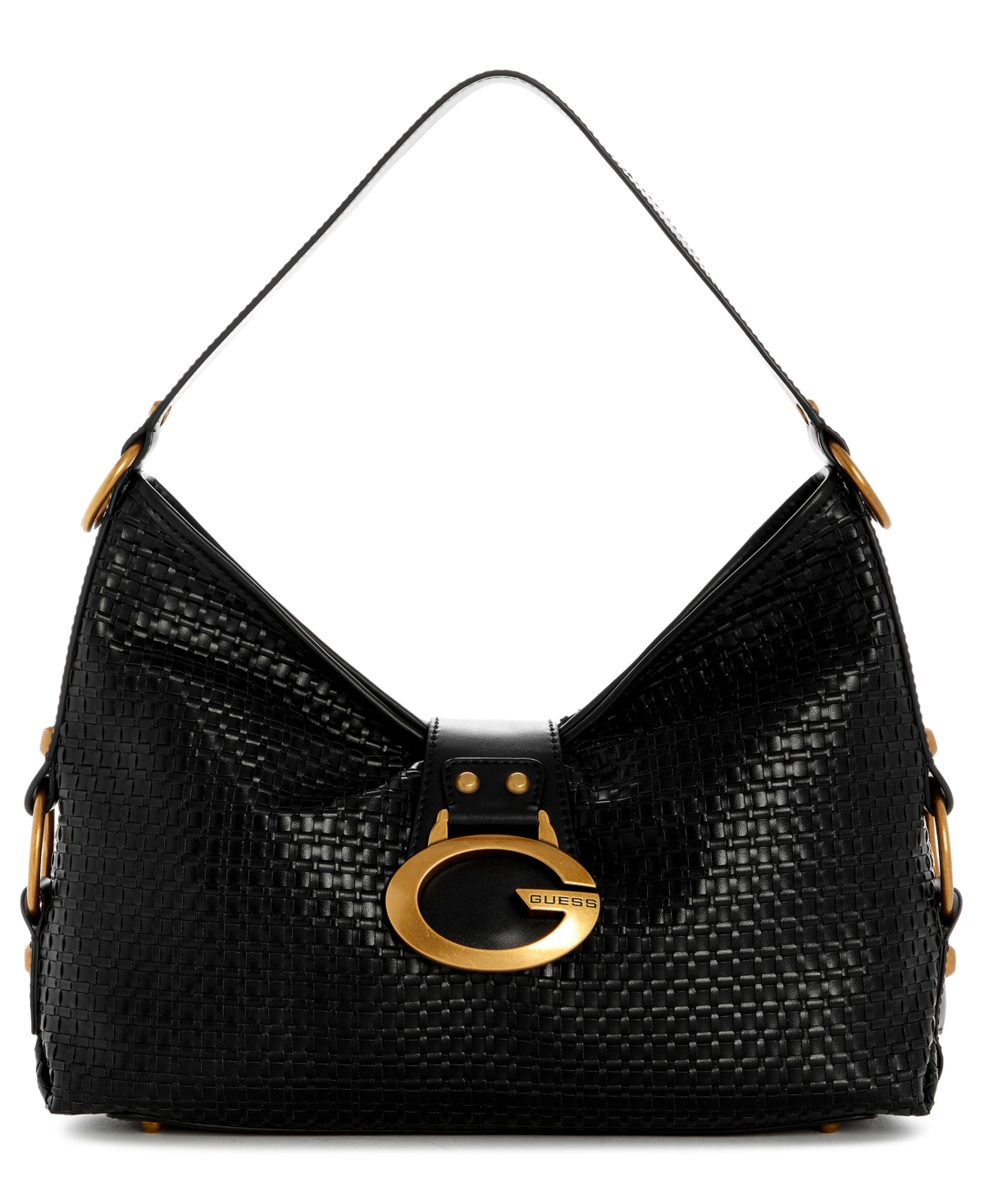 Guess Camden Large Shoulder Handbag – Black Guess Camden Large Shoulder Handbag – Black