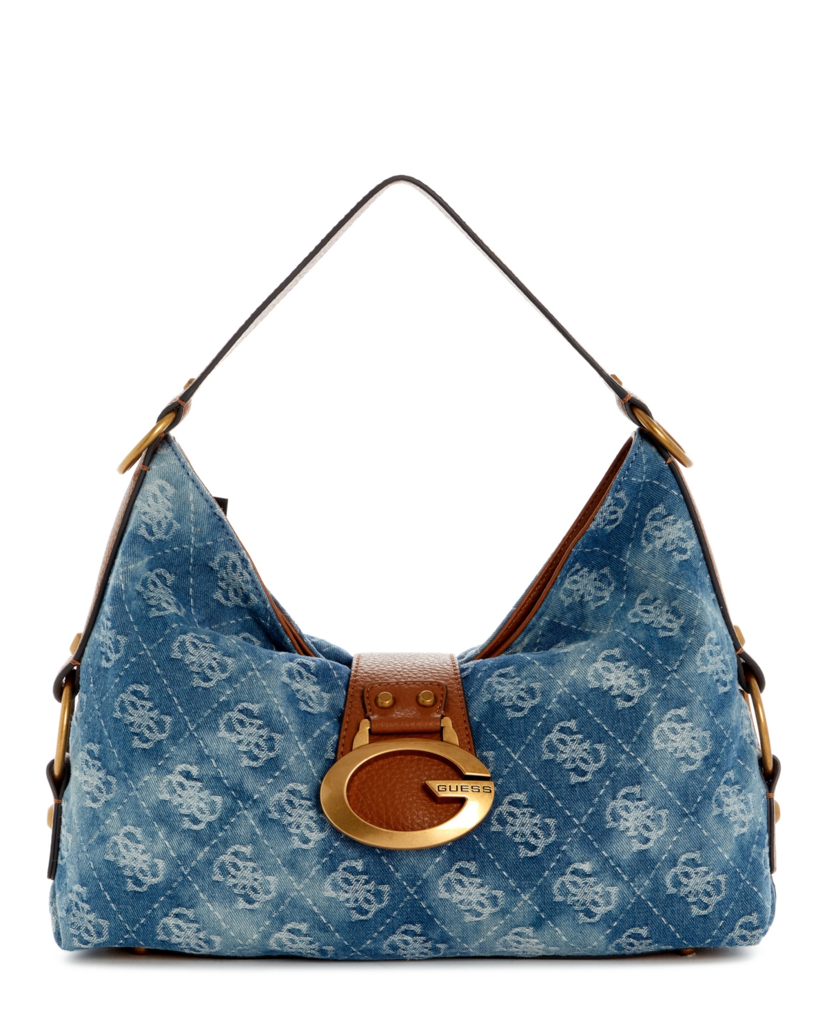 Guess Camden Small Crossbody Handbag – Denim Logo