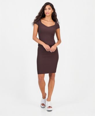 Guess Womens Ottoman Curve Sweetheart Short Sleeve Sweater High Waisted Pencil Sweater Skirt Guess Womens Ottoman Curve Sweetheart Short Sleeve Sweater High Waisted Pencil Sweater Skirt