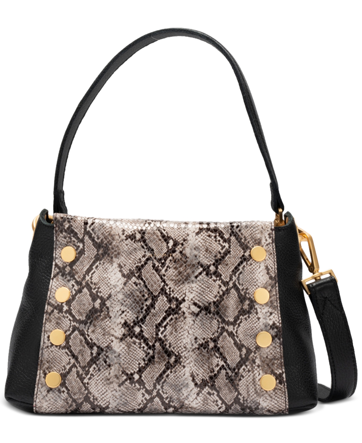 Hammitt Bryant Small Leather Shoulder Crossbody Bag – Contrast Snake Hammitt Bryant Small Leather Shoulder Crossbody Bag – Contrast Snake