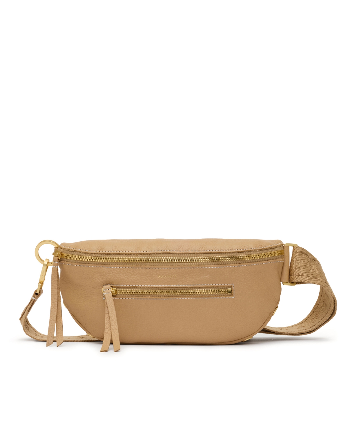 Hammitt Charles Small Leather Crossbody Belt Bag – Beige Hammitt Charles Small Leather Crossbody Belt Bag – Beige