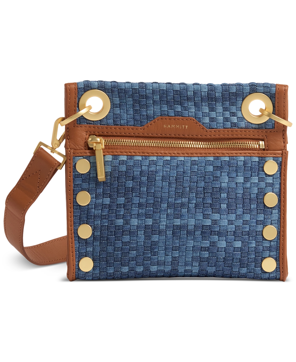 Hammitt Tony Small Clear Vinyl Stadium Crossbody – Mosaic Denim Hammitt Tony Small Clear Vinyl Stadium Crossbody – Mosaic Denim