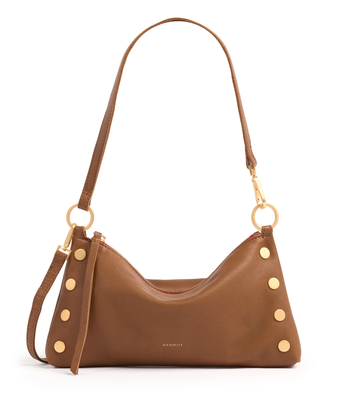 Hammitt Women’s Kyle Small Pebbled Leather Crossbody Bag – Mahogany Hammitt Women’s Kyle Small Pebbled Leather Crossbody Bag – Mahogany