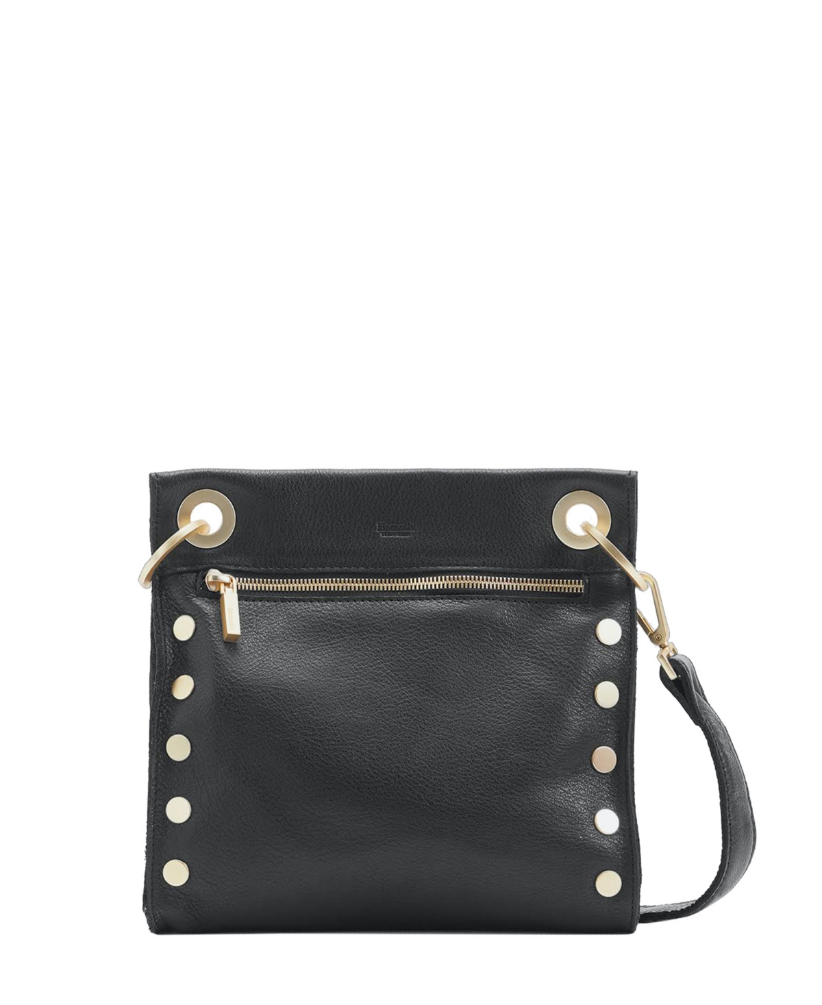 Hammitt Women’s Tony Medium Leather Crossbody Bag – Black Brushed Gold Hammitt Women’s Tony Medium Leather Crossbody Bag – Black Brushed Gold