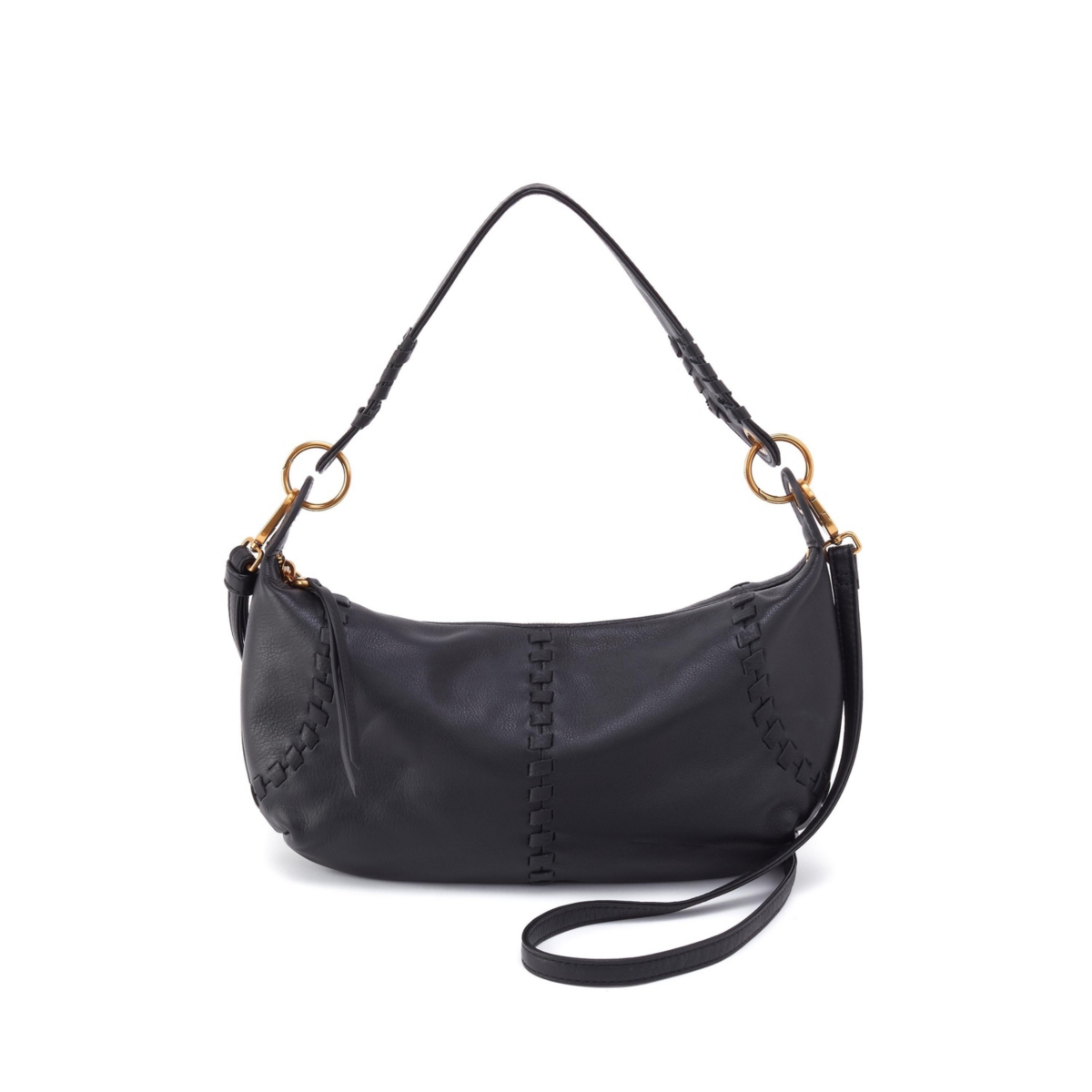 Hobo Opal Mini Shoulder – Black Hobo Opal Mini Shoulder – Black