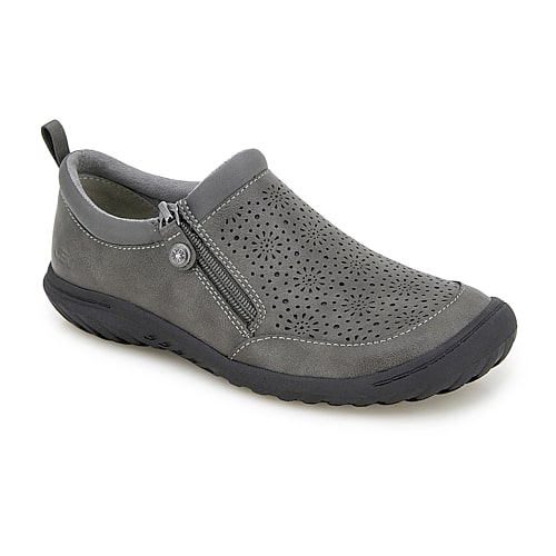 JBU Avery Womens Round Closed Toe Slip-On Shoe, 9 1/2 Medium, Gray JBU Avery Womens Round Closed Toe Slip-On Shoe, 9 1/2 Medium, Gray