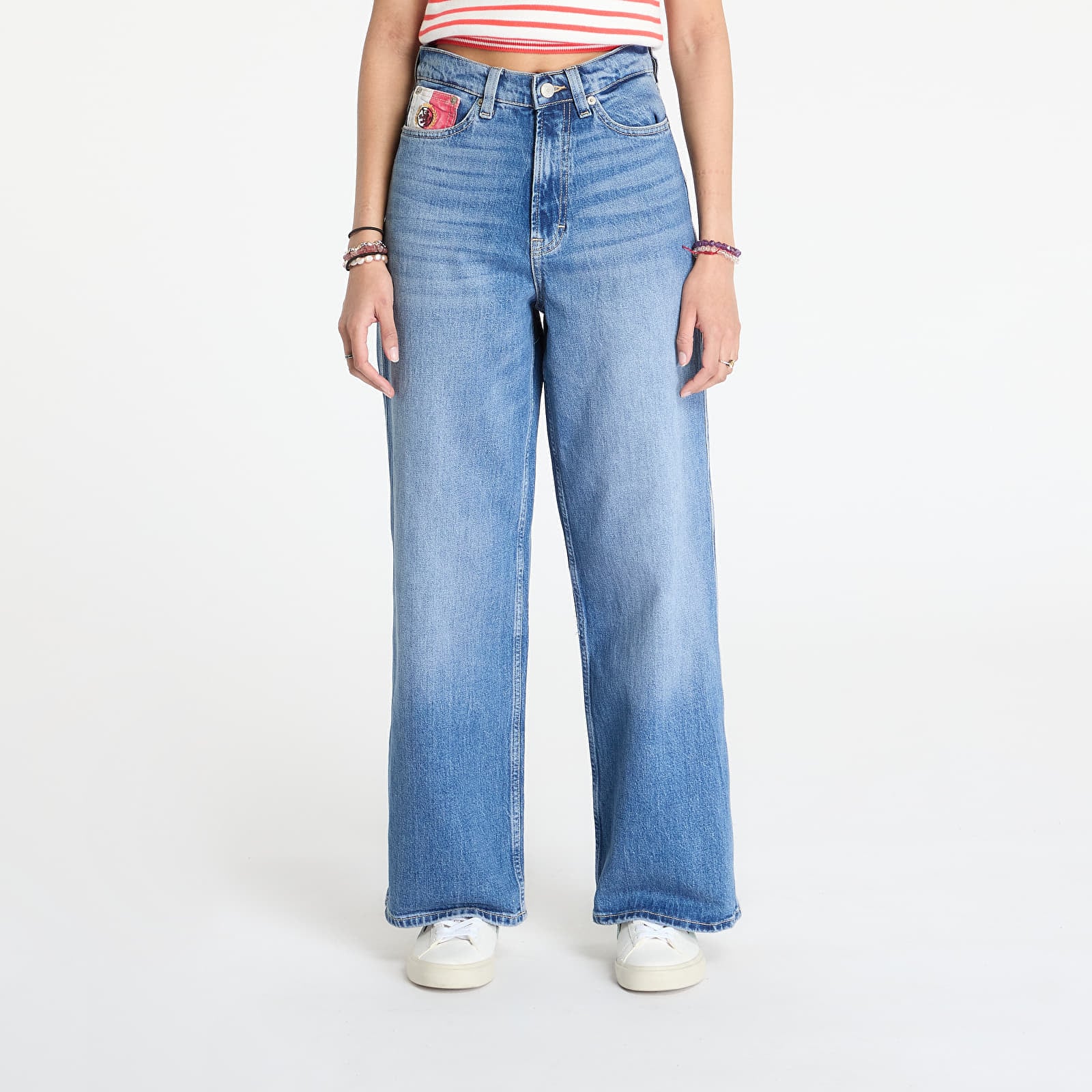 Jeans Tommy Jeans Claire High Rise Wide Jeans Denim Medium W29/L32 Jeans Tommy Jeans Claire High Rise Wide Jeans Denim Medium W29/L32