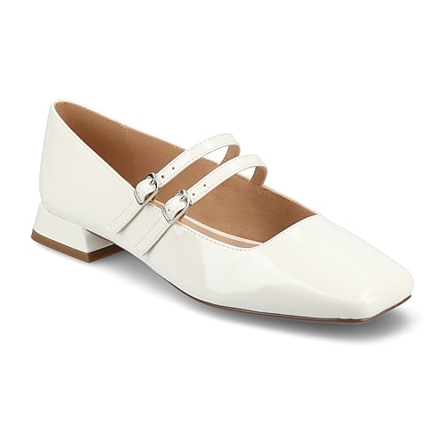 Journee Collection Gredah Womens Square Closed Toe Mary Jane Shoes, 7 1/2 Wide, White Journee Collection Gredah Womens Square Closed Toe Mary Jane Shoes, 7 1/2 Wide, White