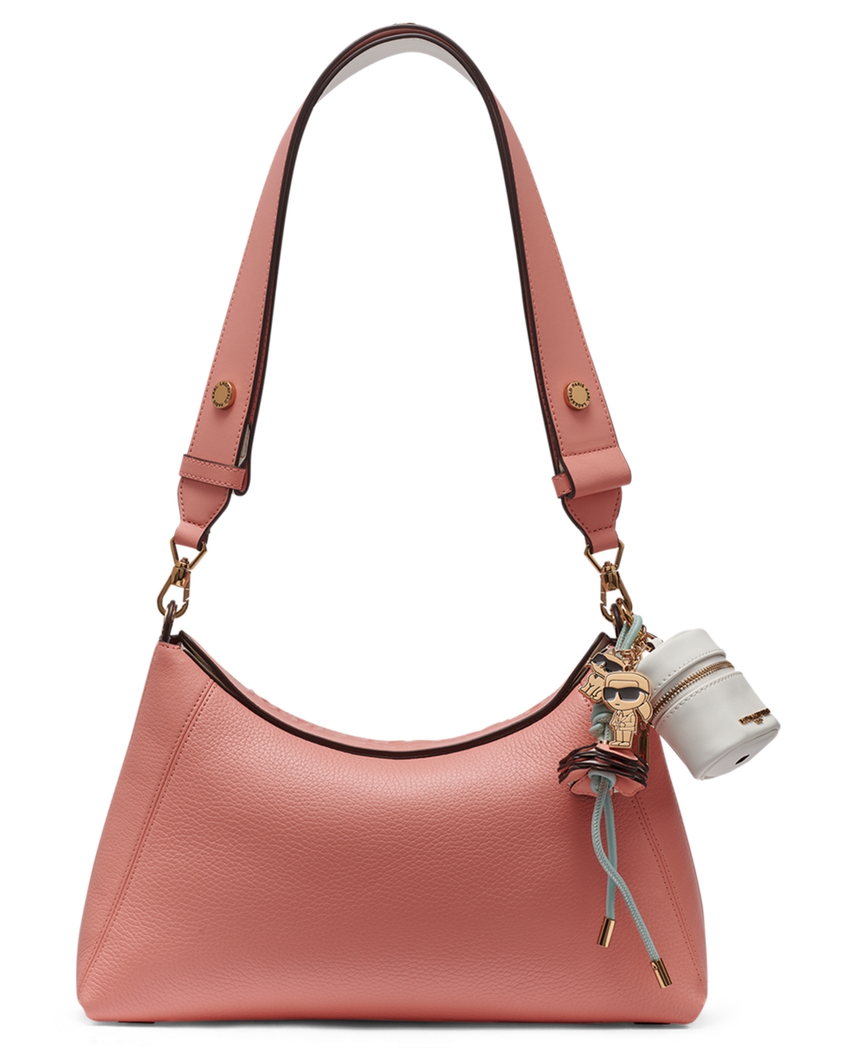 Karl Lagerfeld Paris Nikole Crossbody Bag – Sun Coral Karl Lagerfeld Paris Nikole Crossbody Bag – Sun Coral