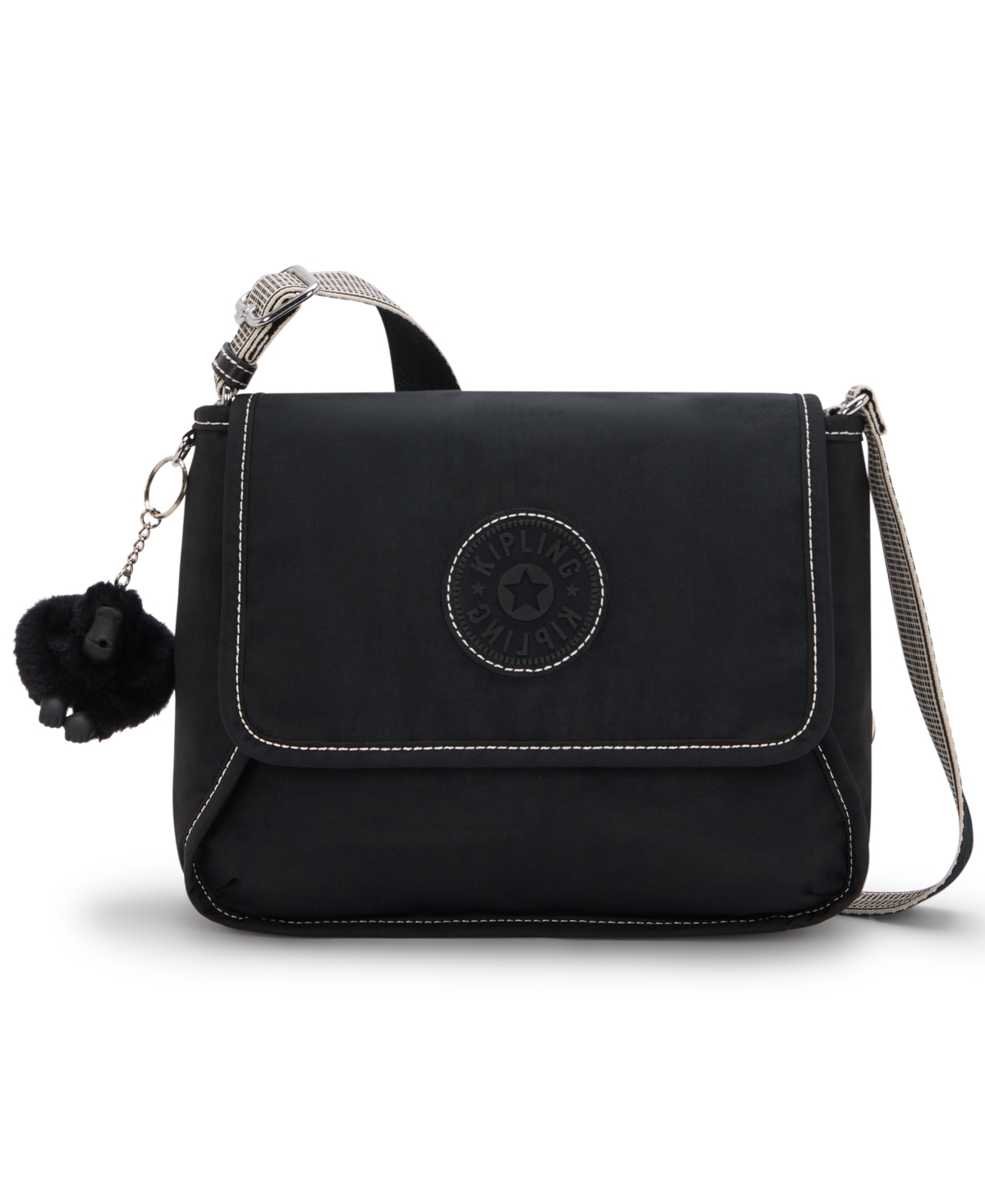 Kipling Dalmya Small Crossbody Bag – Black Noir Kipling Dalmya Small Crossbody Bag – Black Noir