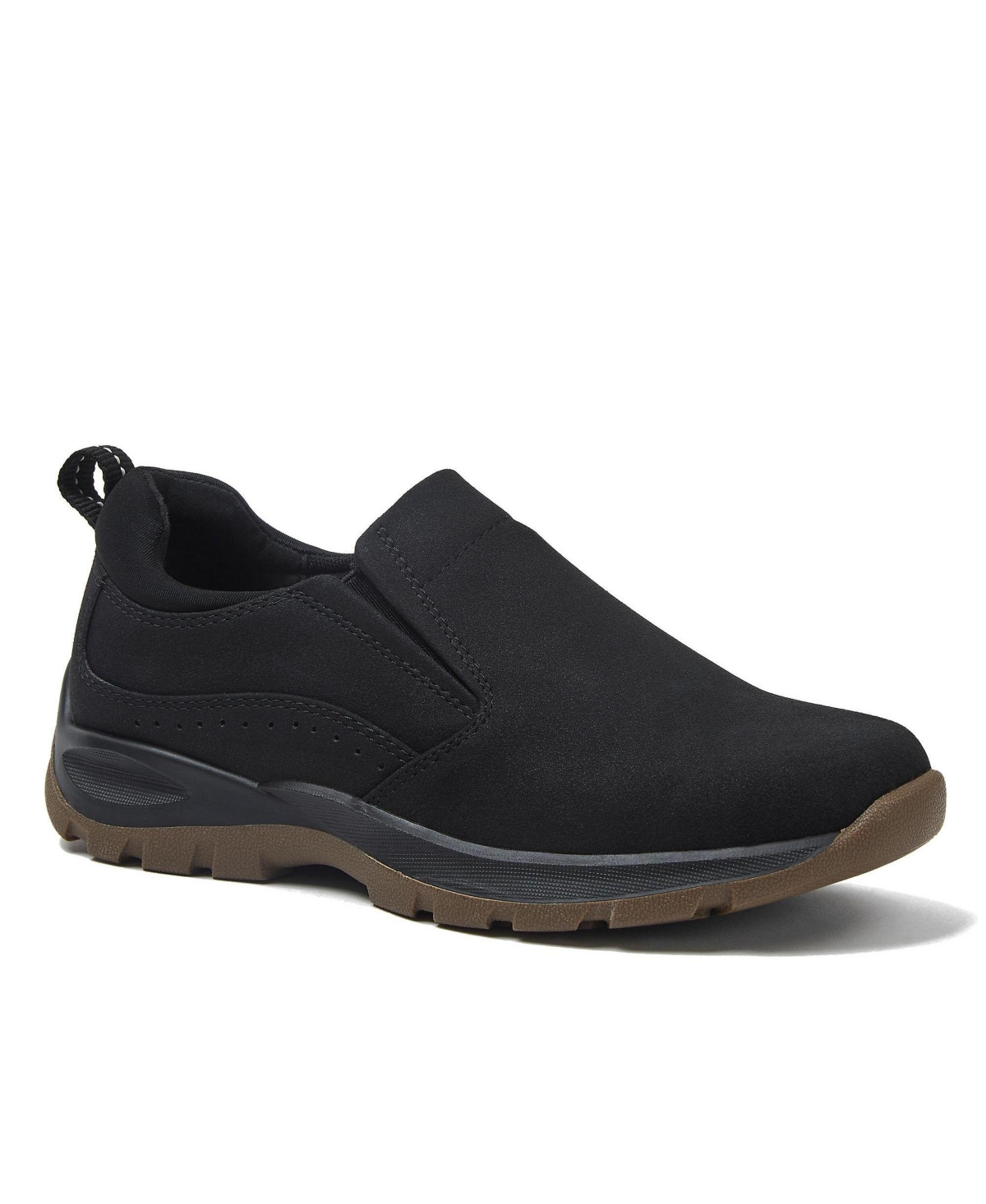 Lands’ End Women’s Wide Width Any Weather Slip On Shoes – Black Lands’ End Women’s Wide Width Any Weather Slip On Shoes – Black