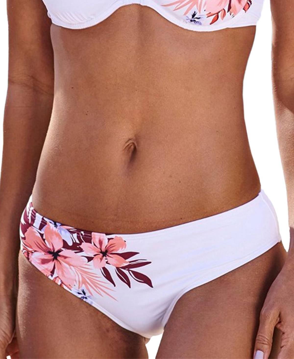 Lascana Women’s Floral Print Bikini Swimsuit Bottom – Cream multi Lascana Women’s Floral Print Bikini Swimsuit Bottom – Cream multi