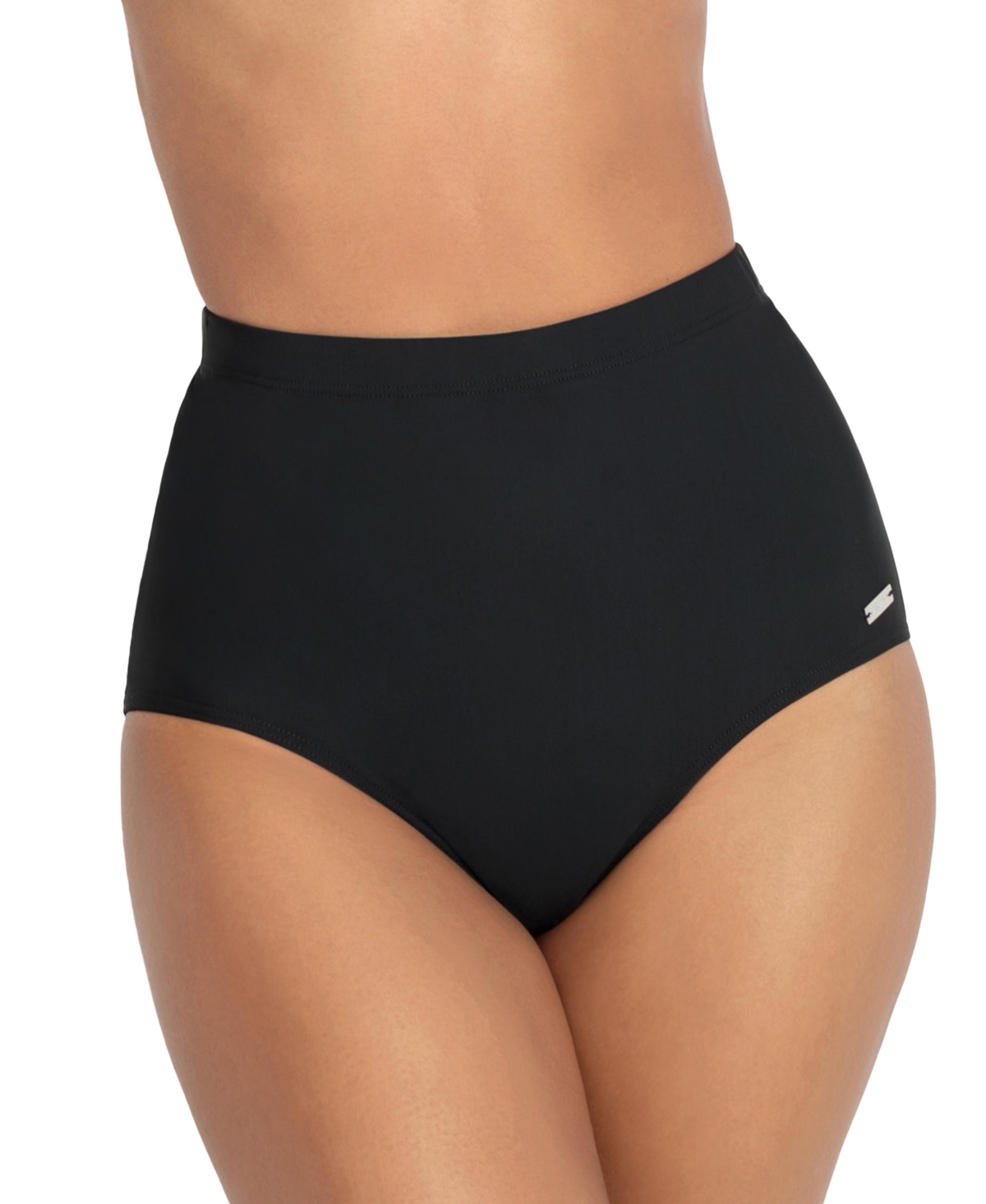 Lascana Women’s Shaping High Waisted Bikini Swimsuit Bottom – Bk