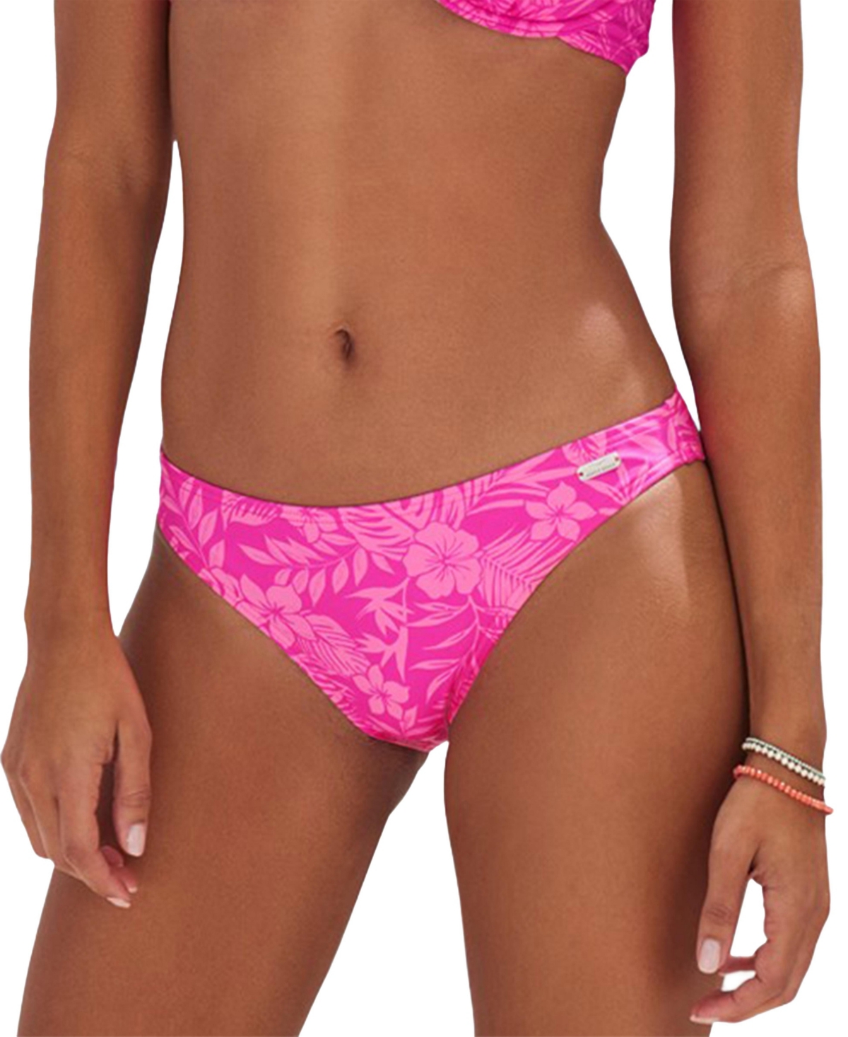 Lascana Women’s Tropical Classic Bikini Swimsuit Bottom – Pink-printed Lascana Women’s Tropical Classic Bikini Swimsuit Bottom – Pink-printed