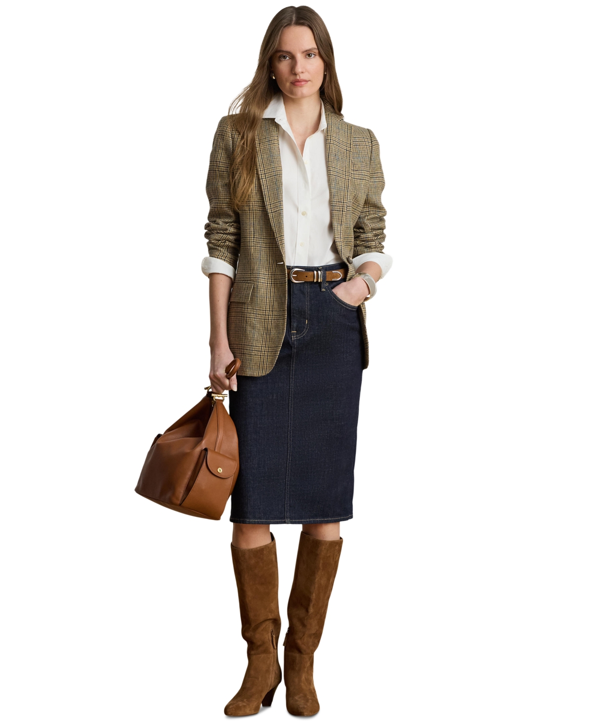 Lauren Ralph Lauren Denim Pencil Skirt – Rinse Wash Lauren Ralph Lauren Denim Pencil Skirt – Rinse Wash