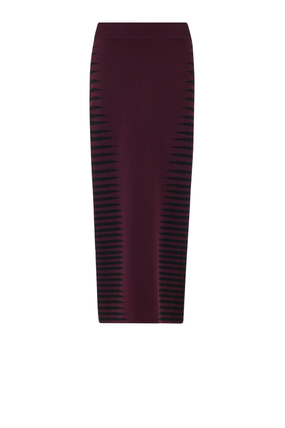 Leem Women’s Jacquard Pencil Skirt – Shorter Length – Red Leem Women’s Jacquard Pencil Skirt – Shorter Length – Red