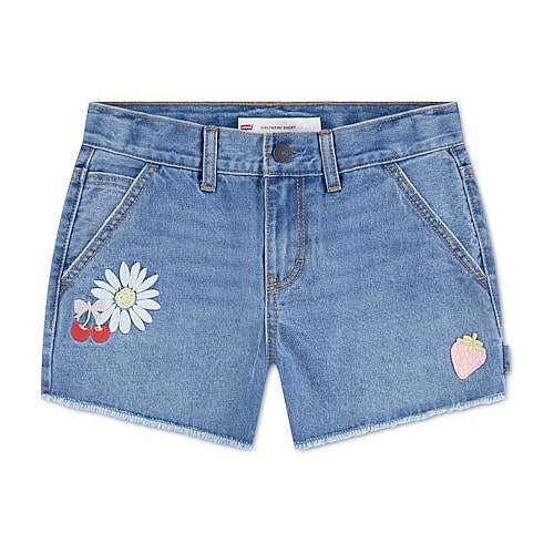 Levi’s Big Kid Girls Denim Short, 12, Blue Levi’s Big Kid Girls Denim Short, 12, Blue