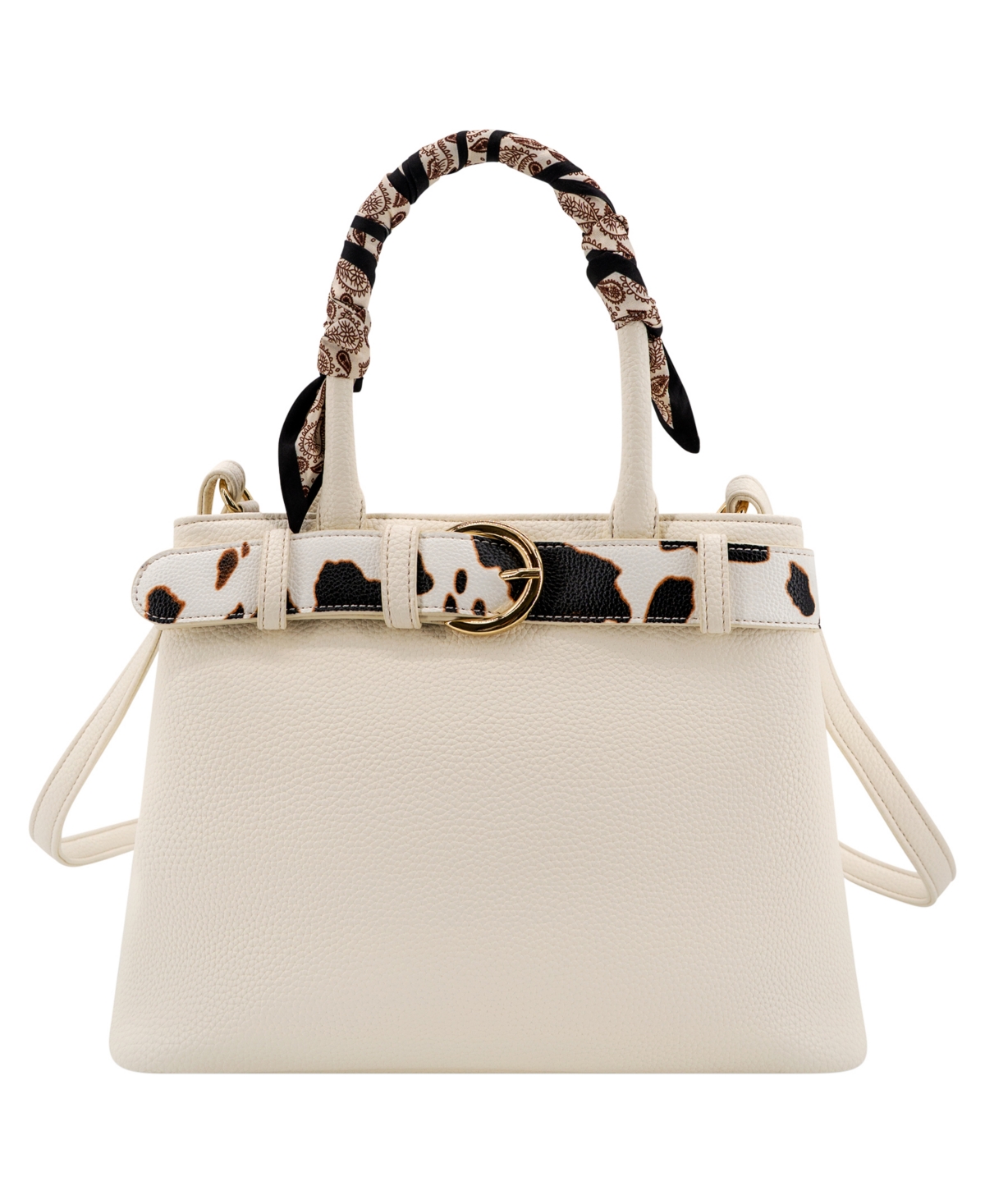 Like Dreams Jolene Western Belt Small Crossbody Handbag – Ivory