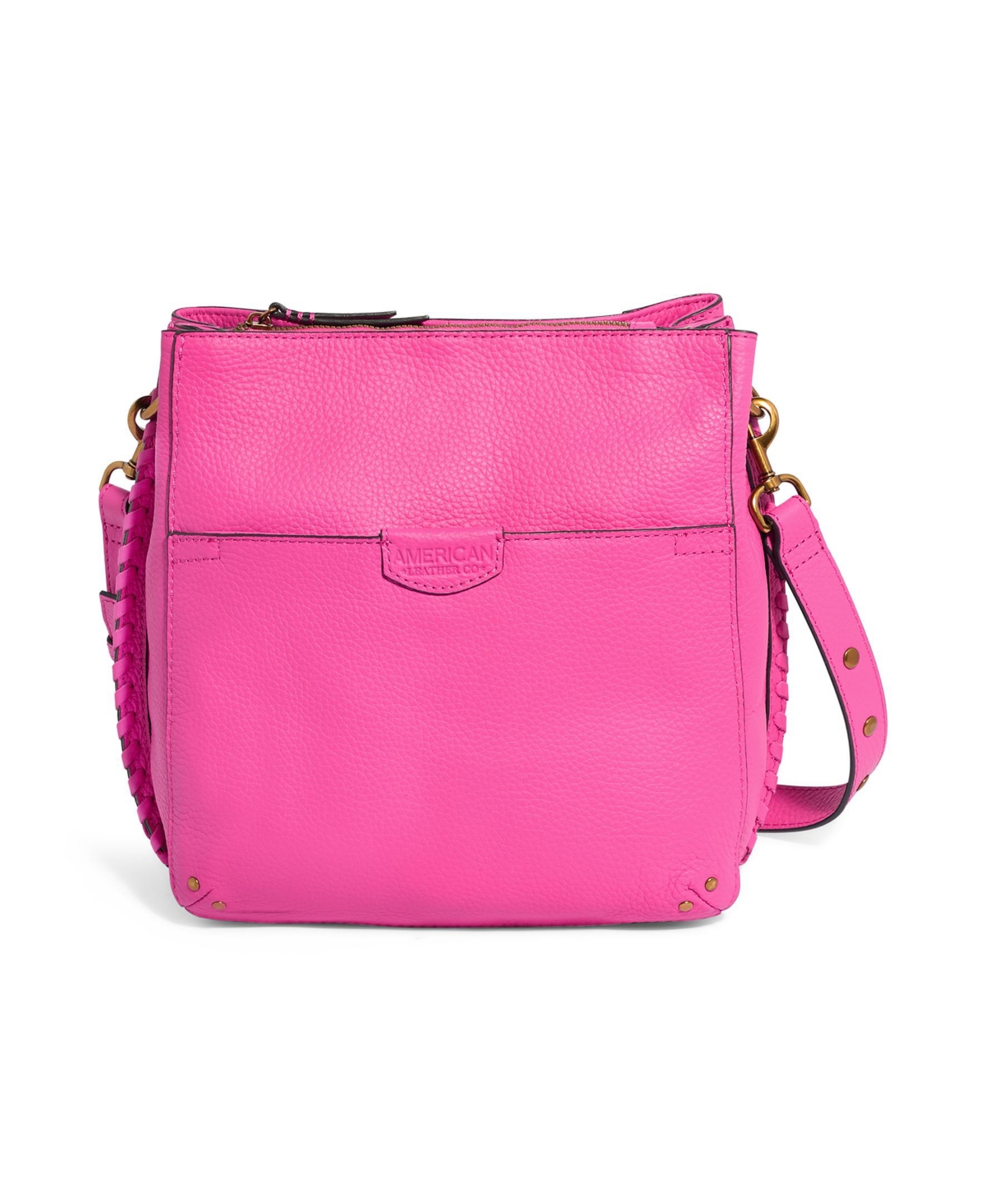 Luca Triple Entry Crossbody – Knockout Pink