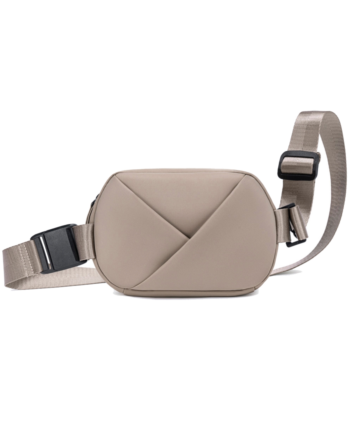 Lux & Nyx Origami Belt Bag & Sling Bag – Black Ultra Satin Nylon – Convertible Belt, Sling, & Crossbody Bag – Daily & Travel – Champagne Taupe Lux & Nyx Origami Belt Bag & Sling Bag – Black Ultra Satin Nylon – Convertible Belt, Sling, & Crossbody Bag – Daily & Travel – Champagne Taupe