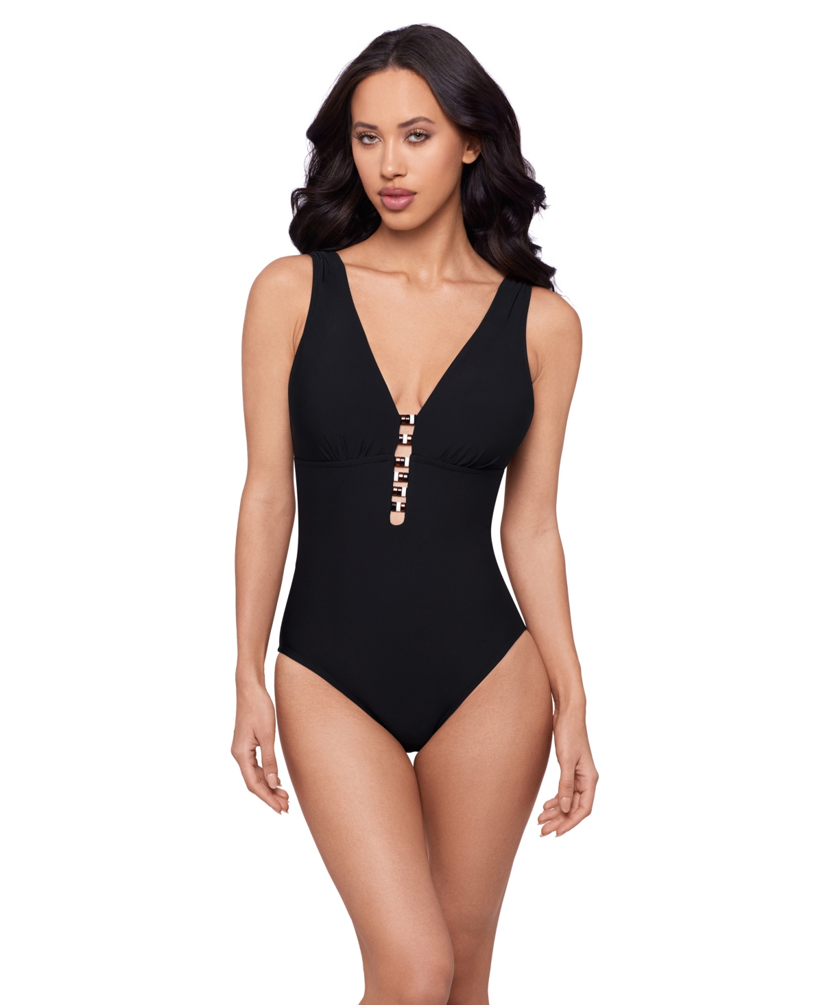Magicsuit Women’s Solid Darly One-Piece Swimsuit – Black Magicsuit Women’s Solid Darly One-Piece Swimsuit – Black