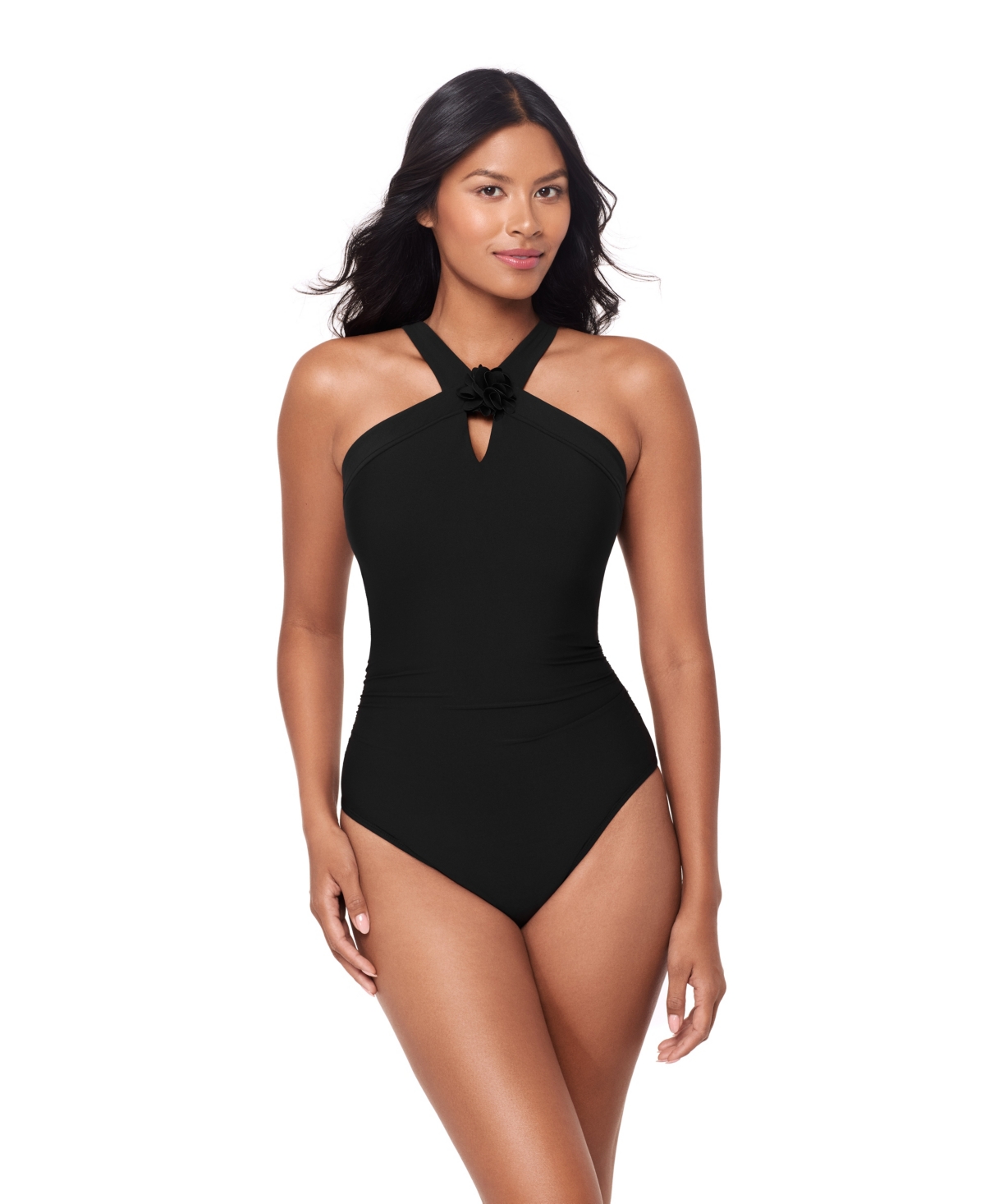 Magicsuit Women’s Solid Edith Underwire One-Piece Swimsuit – Black Magicsuit Women’s Solid Edith Underwire One-Piece Swimsuit – Black