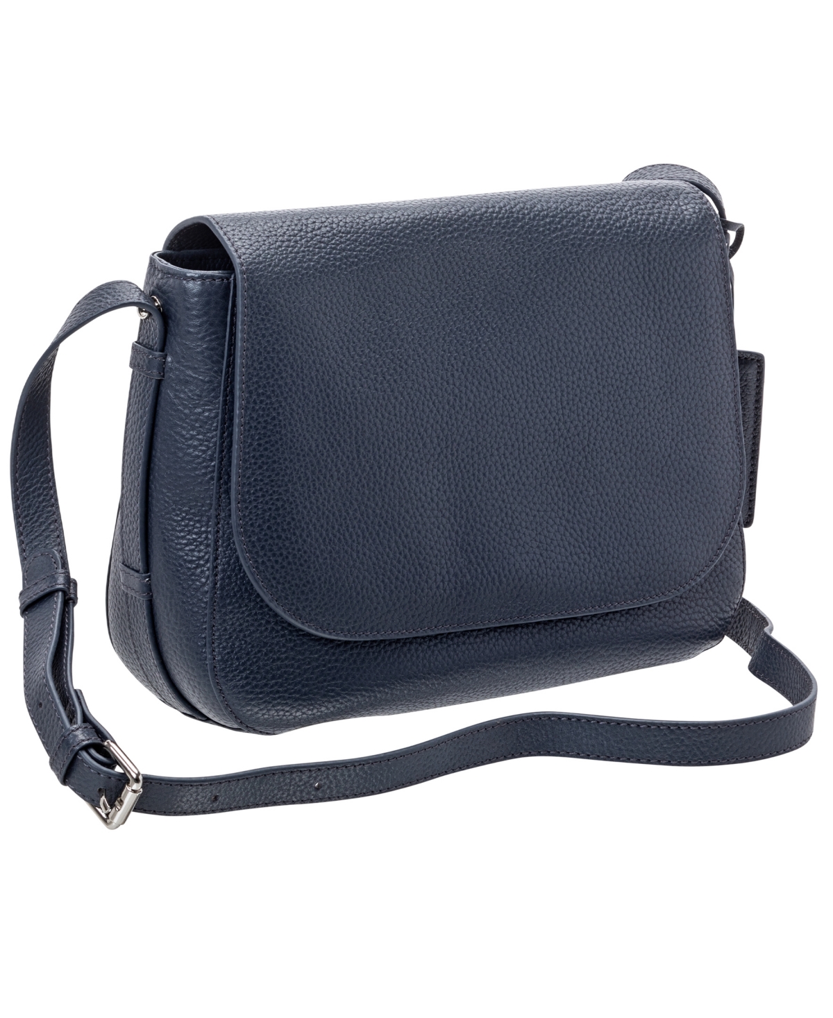 Mancini Women’s Pebbled Amy Crossbody Handbag – Navy Mancini Women’s Pebbled Amy Crossbody Handbag – Navy