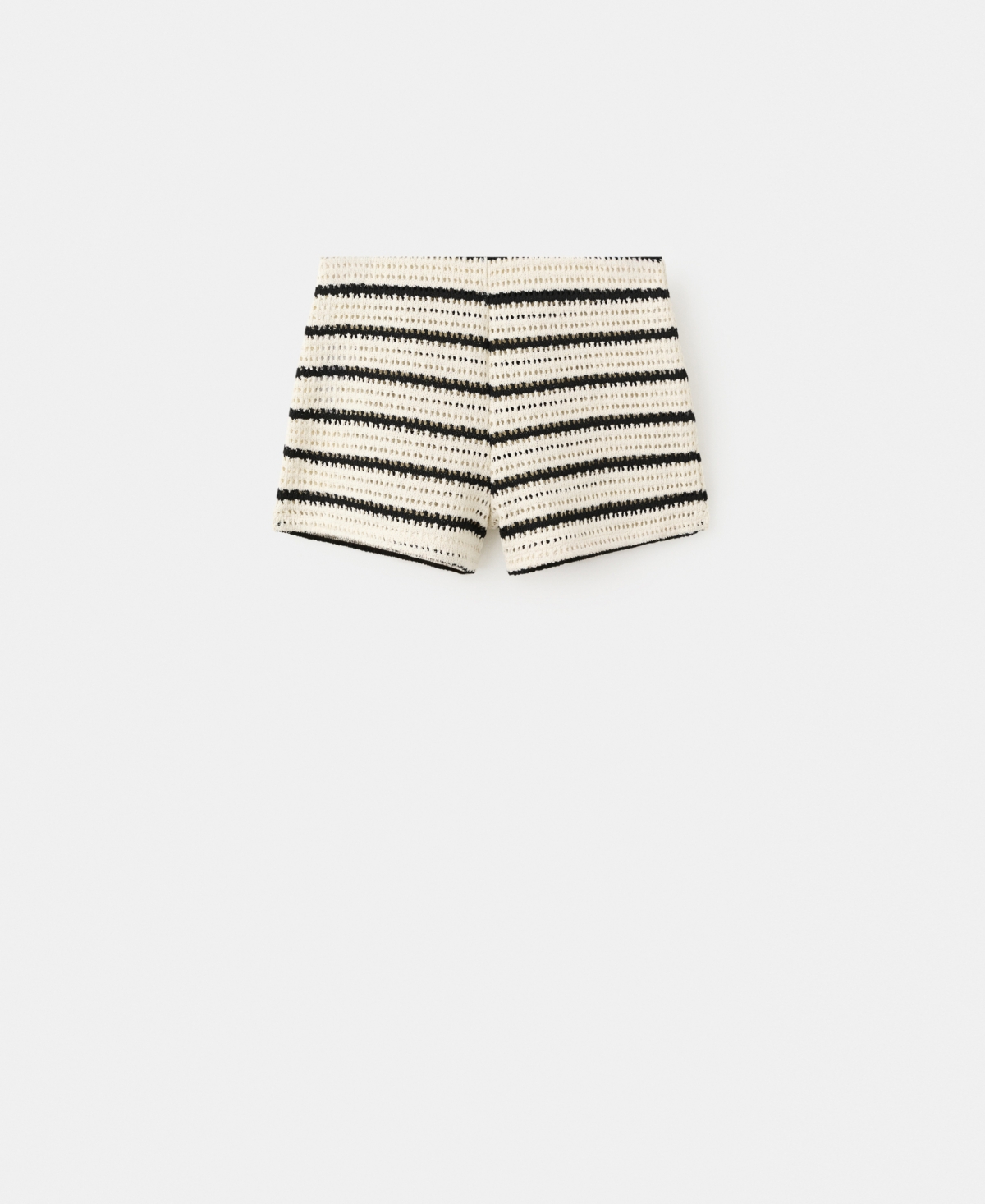Mango Women’s Striped Crochet Shorts – Off White Mango Women’s Striped Crochet Shorts – Off White