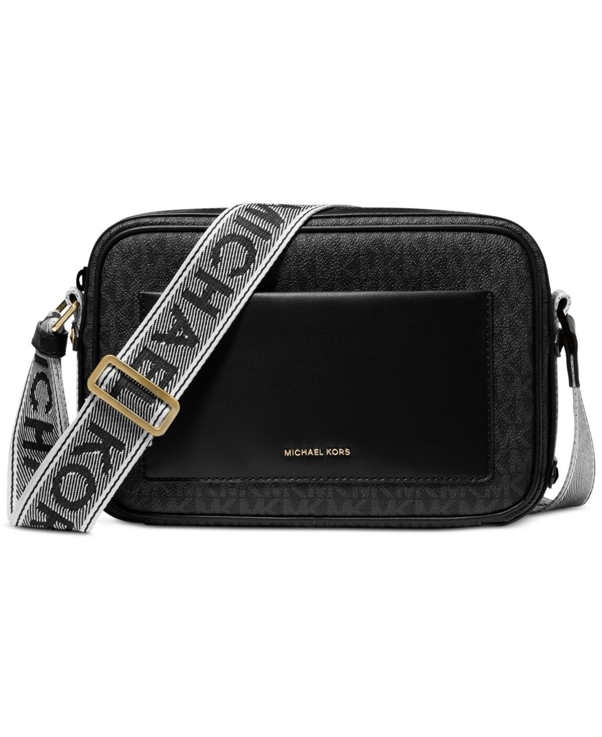 Michael Kors Maeve East West Pocket Crossbody Bag – Black Michael Kors Maeve East West Pocket Crossbody Bag – Black