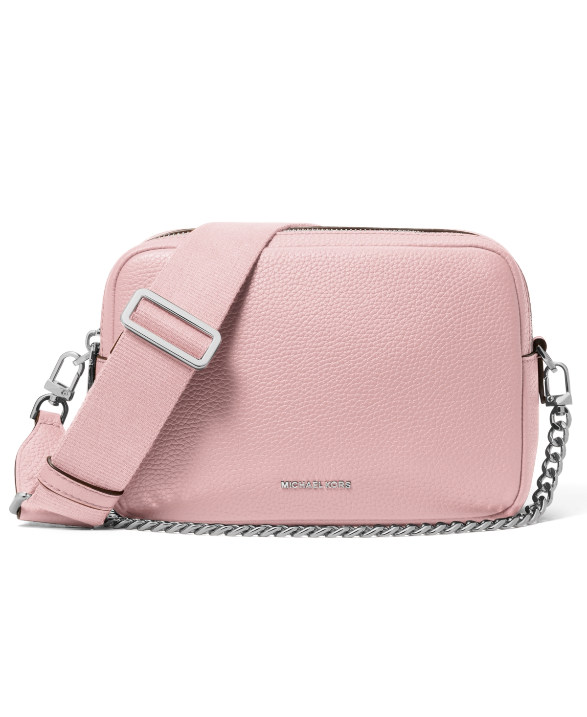 Michael Michael Kors Bryant Medium Chain Camera Crossbody Handbag – Soft Pink