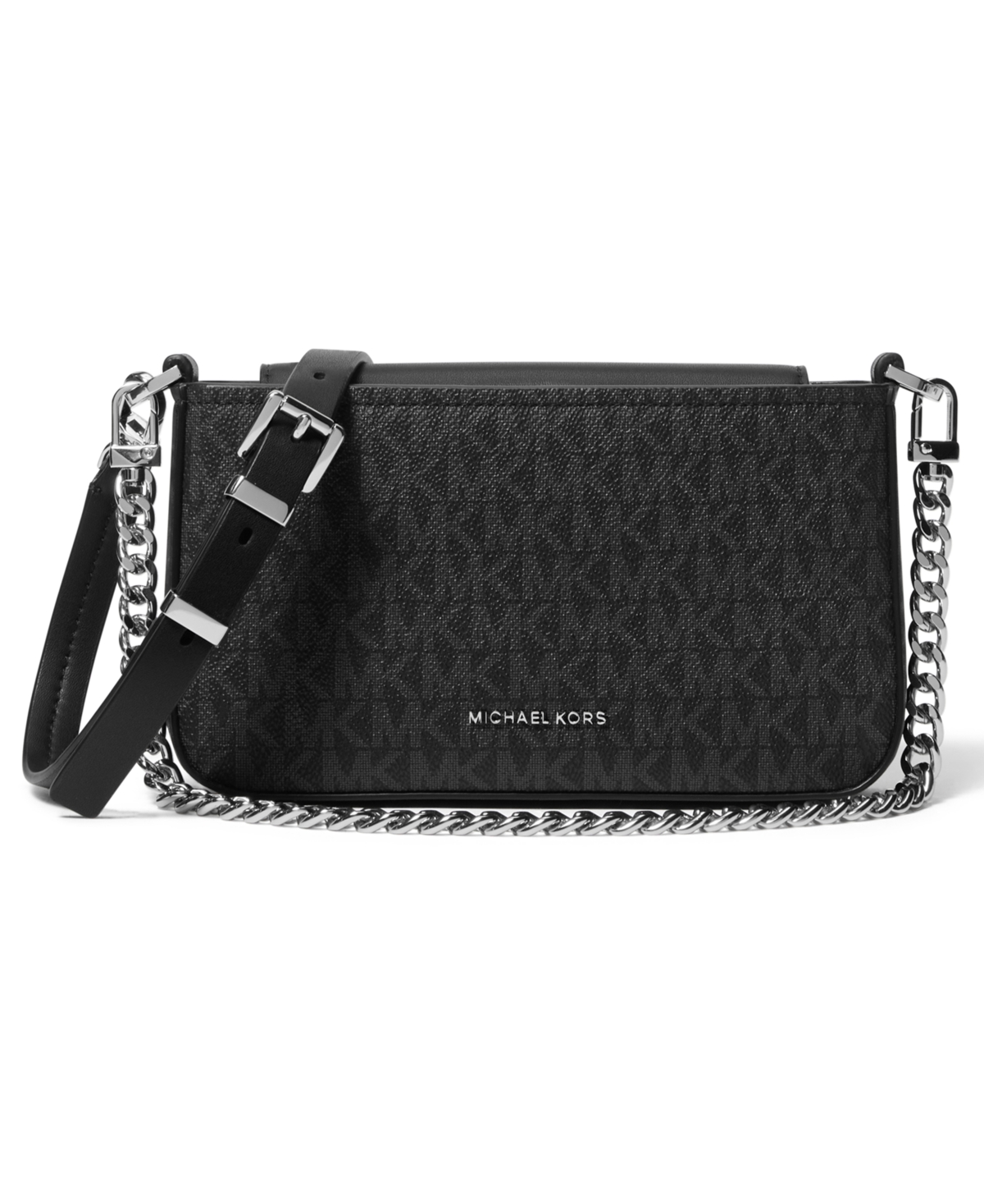 Michael Michael Kors Bryant Small Convertible Crossbody Handbag – Black Michael Michael Kors Bryant Small Convertible Crossbody Handbag – Black