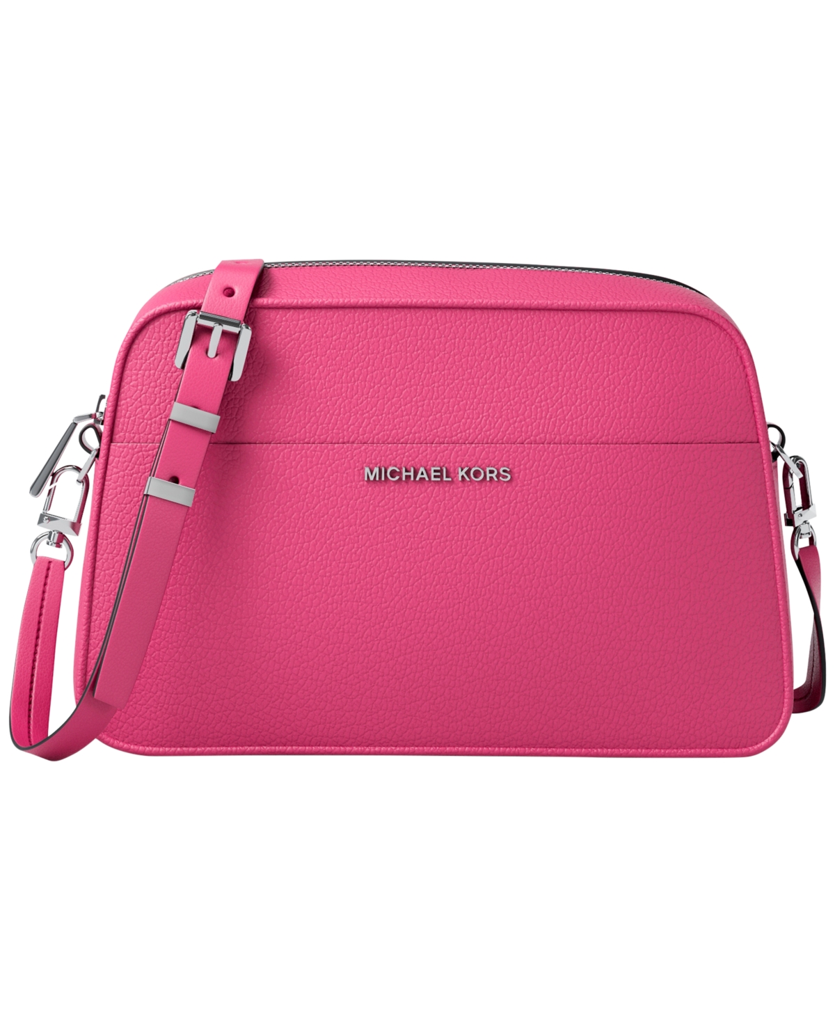Michael Michael Kors Jet Set Camera Small Crossbody Bag – Raspberry Michael Michael Kors Jet Set Camera Small Crossbody Bag – Raspberry