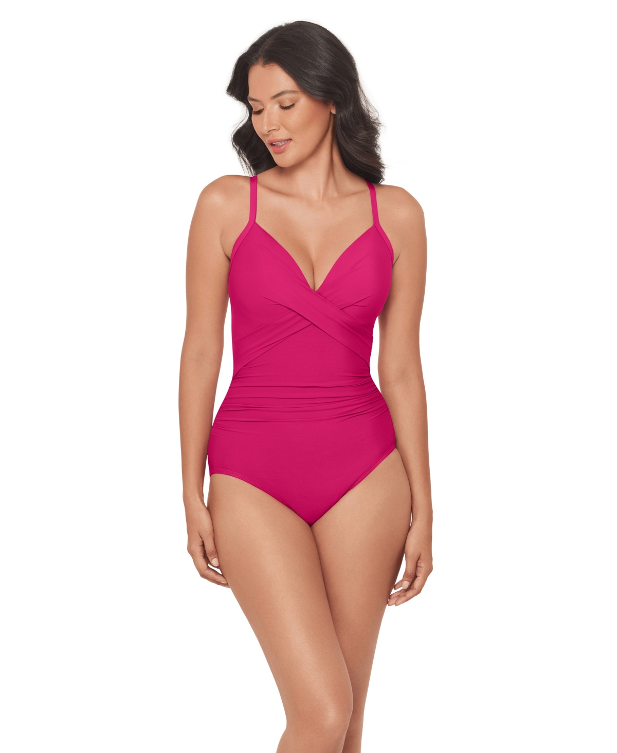 Miraclesuit Rock Solid Captivate One-Piece Swimsuit – Rosso Miraclesuit Rock Solid Captivate One-Piece Swimsuit – Rosso